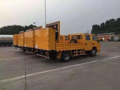 福建莆田高速公路防撞缓冲车 移动安全堡垒，守护道路生命线